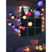 STAR TRADING Hooky RGB LED pravljične lučke - temno zelena - Plastika