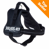 TRIXIE JULIUS - K9 POWER OPRTNICA - ČRNA - VELIKOST 0: 58 - 76 CM OBSEG PRSI