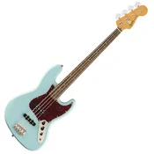 Fender Squier Classic Vibe 60s Jazz Bass IL Daphne Blue Električna bas kitara (Kot novo)