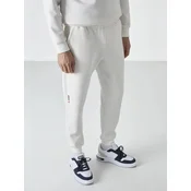 Tommy Life Športne hlače Jogginghose off-bela