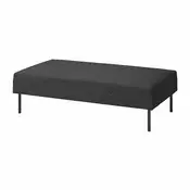 LILLEHEM Modularni dvosed, Gunnared/tamnosiva metal