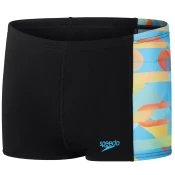 Speedo digital panel aquashort boys black/blue 176cm