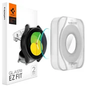 Spigen zaščitno steklo spigen glas.tr ez-fit 2-pack galaxy watch 4/5 (44 mm)