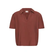 Kaffe Bluza temno rjava