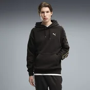 PUMA Essentials Elevated Tape Relaxed Hoodie Men, Clothing, Black, L