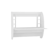 HANAH HOME Buglem Radni sto, 120x123.6x55cm, Beli