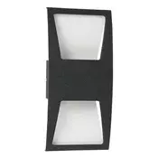 Spoljna LED lampa S4372 BK+WH