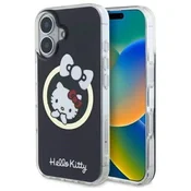 slomart Ovitek Hello Kitty IML Fun bow Magsafe za iPhone 16 - črn