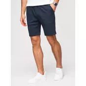 Moške kratke hlače regular fit Ombre - temno modre