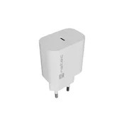NAT WALL CHARGER NATEC RIBERA 1X USB-C 20W WHITE