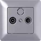 Elektromaterial-Lendava Vtičnica antenska končna mikro bela