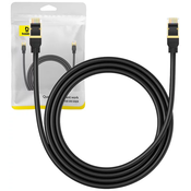 Baseus Network cable cat.8 Ethernet RJ45, 40Gbps, 1,5m (black)