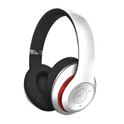 Freestyle FREESTYLE BLUETOOTH SLUŠALKE Z MIKROFONOM, FM, MP3, AUX, BELE [43685] TE
