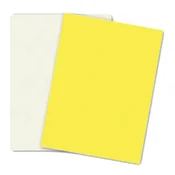 Herlitz risbe 50 x 70 cm, 10 listov, 300 g, svetlo rumene barve