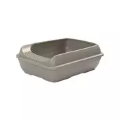 Paws & Whiskers Otvoreni toalet za macke 5098-1, Sivi