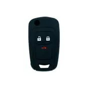 888 CAR ACCESSORIES Silikonska navlaka za ključeve crna Chevrolet
