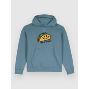 Volcom Voltaco Po Kids Majica s kapuljacom plava wash