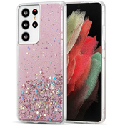Wozinsky Star Glitter silikonska futrola za Samsung Galaxy S30 Ultra/Galaxy S21 Ultra 5G - Roza KP8877