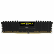 Corsair DDR4, 2400 MHz, 16 GB, 2 x 288 DIMM, brez pufra, 16-16-16-39, Vengeance LPX Black Razpršilnik toplote, 1,20 V, XMP 2.0