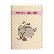 Pusheen 17-Monats-Kalenderbuch A5 2027 - 17 Monate. Von August 2026 bis Dezember 2027