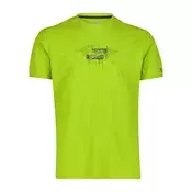 CMP MAN T-SHIRT, maja m.kr poh, zelena 30T5057