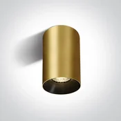 STROPNA SVJETILJKA 1×GU10/10W/230V MAT MESING / BEZ ODSIJACA 050112