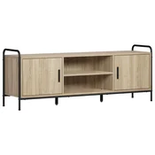 vidaXL TV omarica 133 x 33 x 50 cm Sonoma hrast Inženirski les