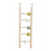Zolux Lesena lestev za ptice 5 stopnic 23,5cm