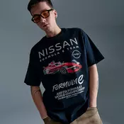 Majica s potiskom Nissan