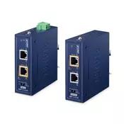 PLANET LRP-111U-KIT omrežni podaljšek Omrežni oddajnik in sprejemnik Modra