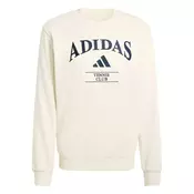 Moški pulover adidas Heritage Graphic Crew Chalk White/Dark Blue M