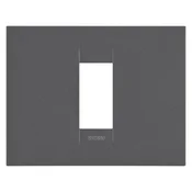 GEWISS GW16401VN Chorus, GEO dekorativna maska 1M, crna saten