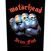 Motörhead Iron Fist 2017 Našitek za šivanje 36 x 30 cm