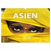 Asien - Kontinent der Farben (Wandkalender 2026 DIN A3 quer), CALVENDO Monatskalender