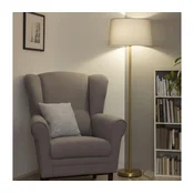 Brilagi - LED podna lampa CERIA 1xE27/20W/230V O 45 cm siva/zlatna