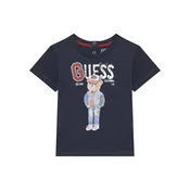 Guess Majica N5YI22 K8HM4 Mornarsko modra Regular Fit