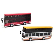 Dvostopenjski avtobus, z možnostjo vlečenja nazaj, igra glasbo, sveti