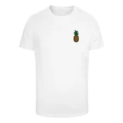 Mister Tee Majica temno rumena/zelena/črna/bela