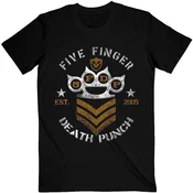Five Finger Death Punch Majica Chevron Unisex Black XL