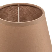 Duolla Abažur Cone AB, O 15 cm, cappuccino - kapučino-rjava - Tkanine/tekstil