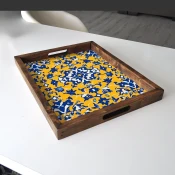 Aberto Design Poslužavnik REF040 48 x 38 x 4 cm, Šareni