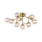 Maytoni MOD545PL-12G - Nadgradni lestenec DALLAS 12xG9/28W/230V medenina