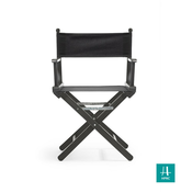HPRC LOW DIRECTOR CHAIR - BLACK