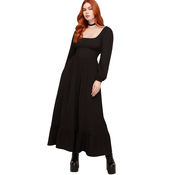 Ženska obleka KILLSTAR - Gretchens Hollow - Black - KSRA014270