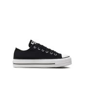 Converse  CHUCK TAYLOR ALL STAR LIFT CLEAN OX CORE CANVAS  Črna