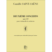 SAINT-SAENS:DEUXIEME CONCERTO OP.119 VIOLONCELLO & PIANO
