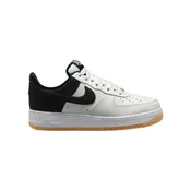 Nike Air Force 1 Low 07 LV8 White Black Metallic Silver Črna