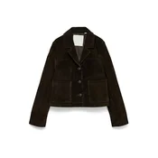 VERO MODA Prehodna jakna VMJANICE  temno rjava