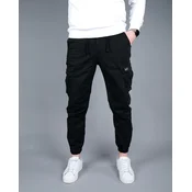 Denistar Muške pantalone 100/2865, Kargo, Crne