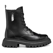 Gležnjarji Geox J Maquinnens Girl J66M6A 000CN C9999 S Črna